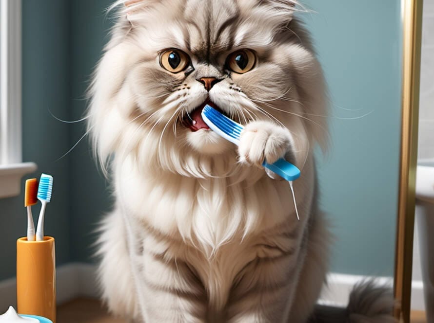 Cat dental health prevention